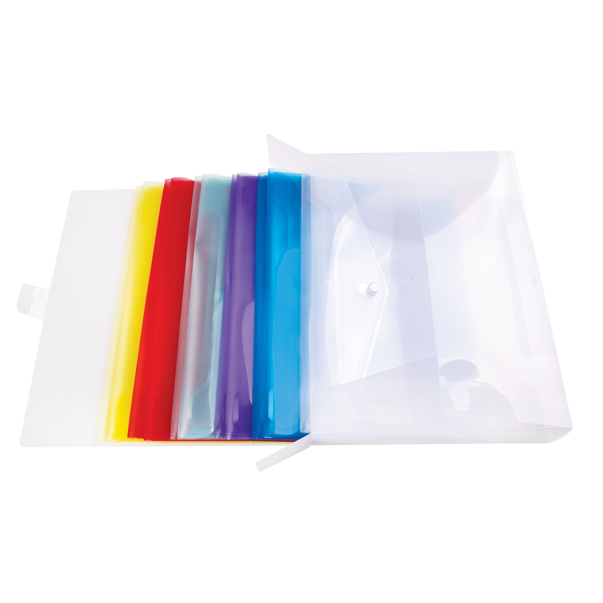 Document Wallet Coloured A4 Pack of 12 - Zart