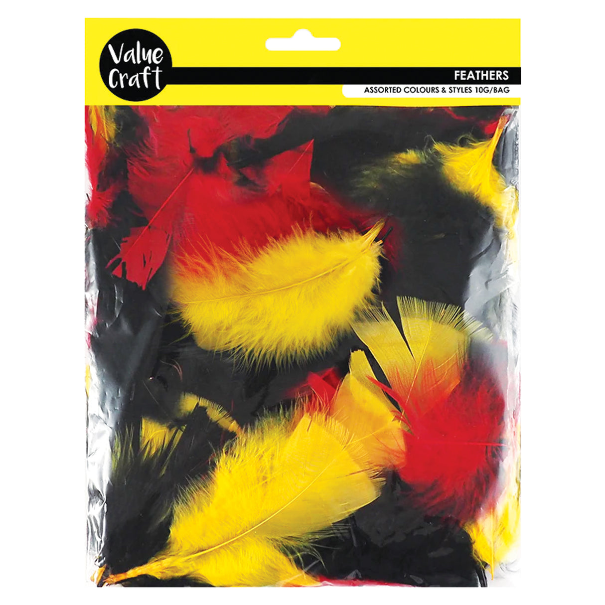 Feathers Aboriginal Flag Colours 10g - Zart