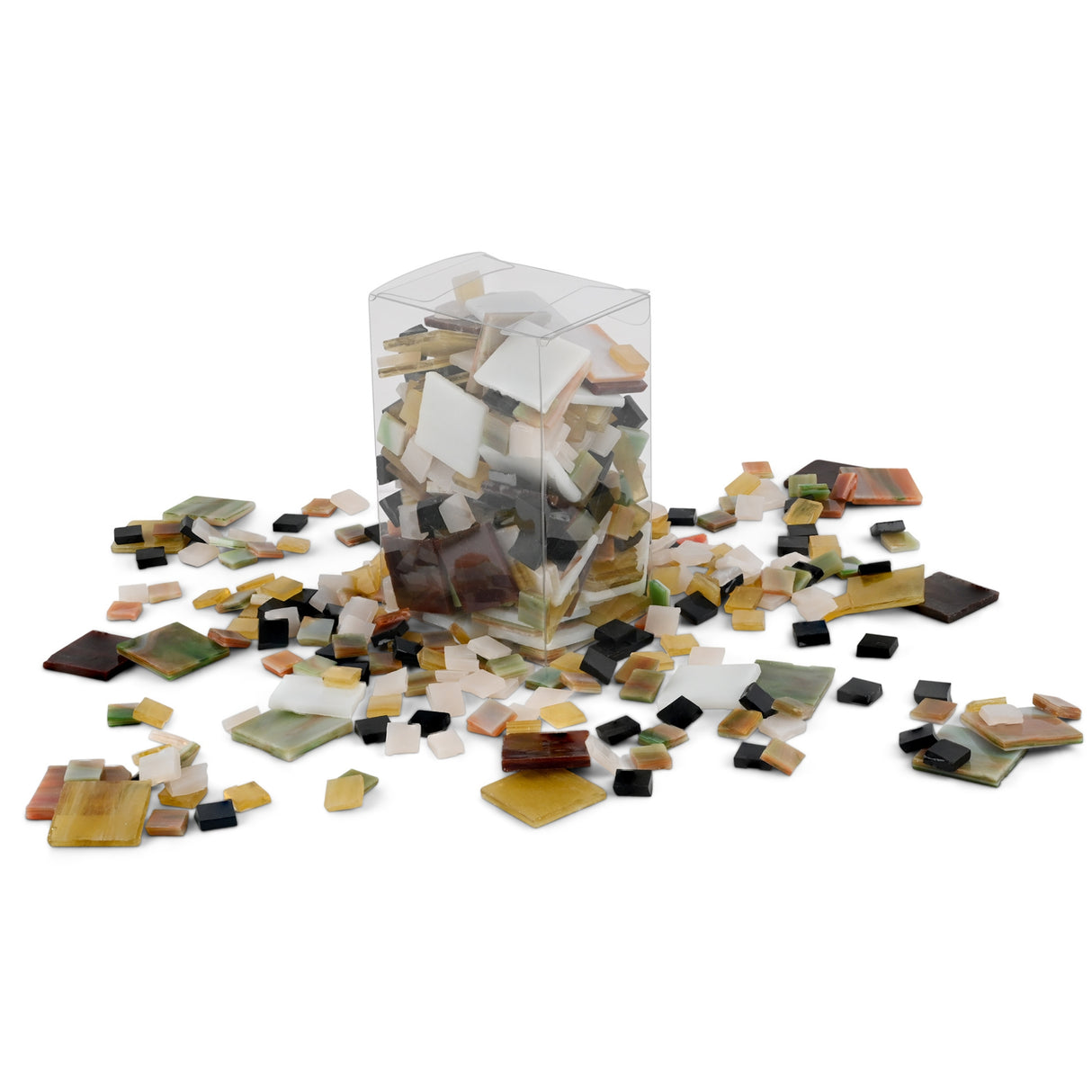 Glass Mosaics Mixed Tiles 500g Tubs - Zart