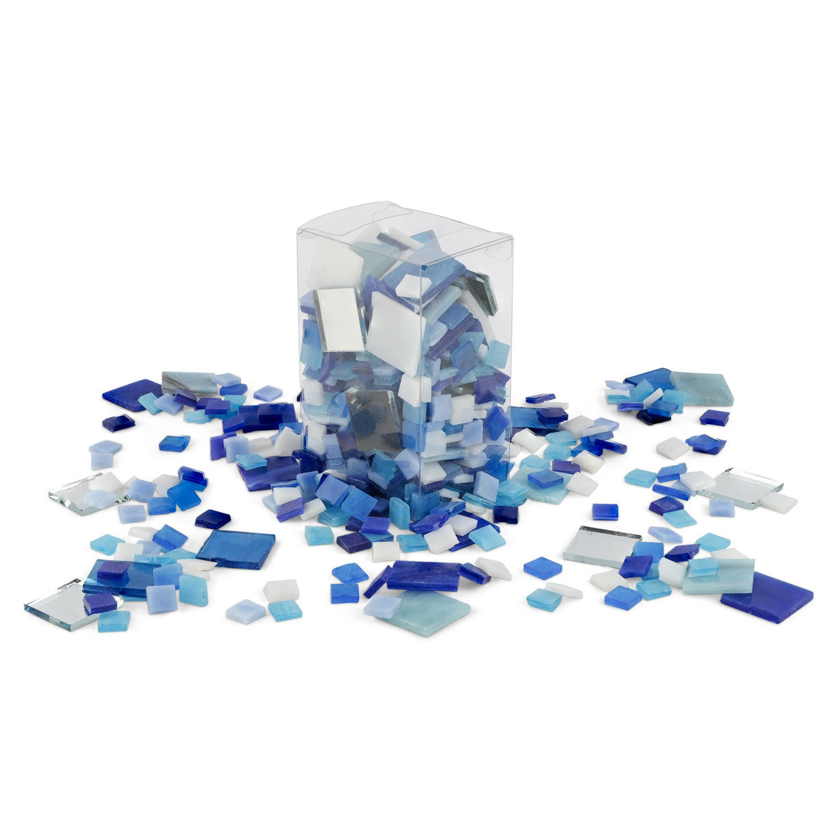 Glass Mosaics Mixed Tiles 500g Tubs - Zart