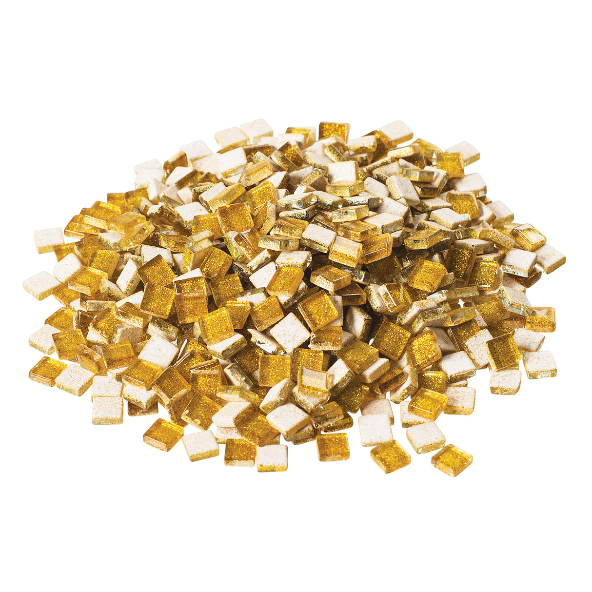 Glitter Glass Mini Mosaic 500g Honeycomb