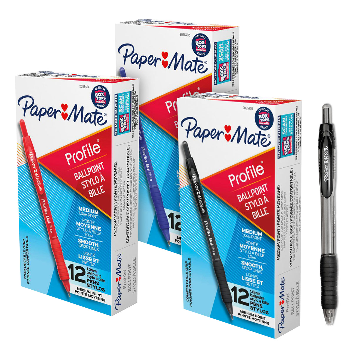 Paper Mate Profile Retractable Ballpoint Pen 1.0mm - Zart