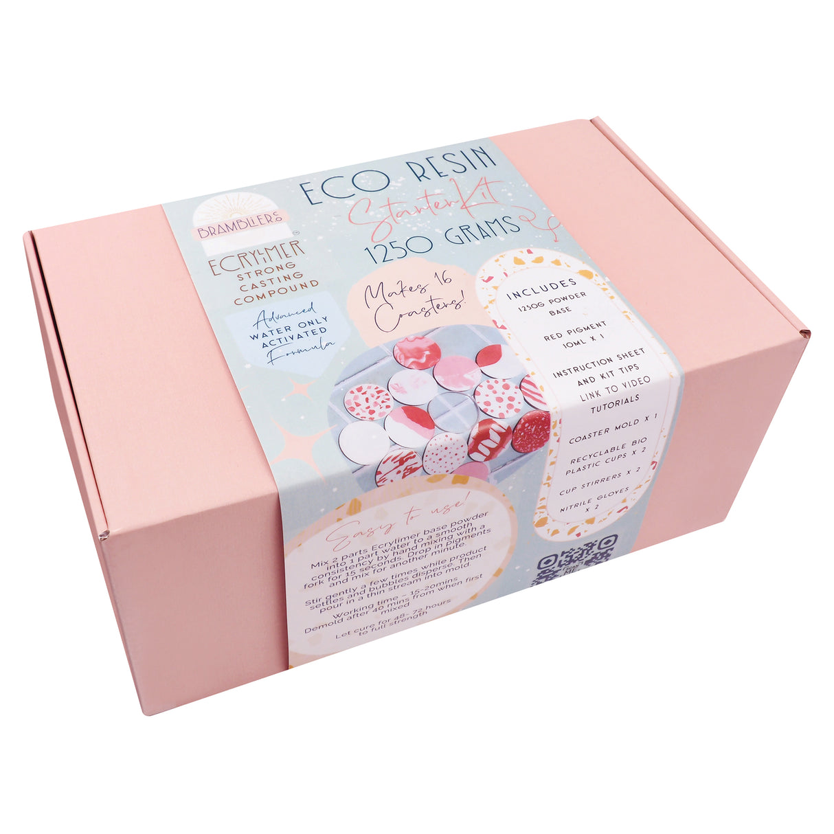 Ecrylimer Eco Resin Coaster Starter Kit 1250g - Zart