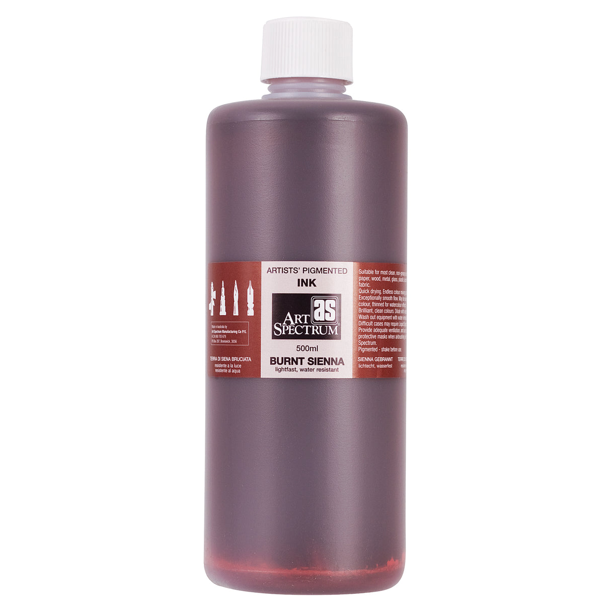 Art Spectrum Pigmented Ink Bottle 500mL - Zart