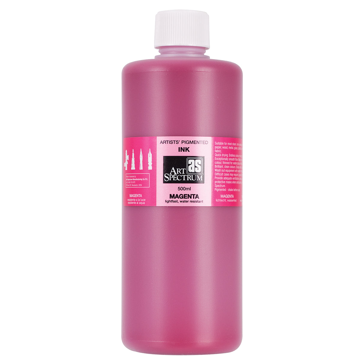 Art Spectrum Pigmented Ink Bottle 500mL - Zart