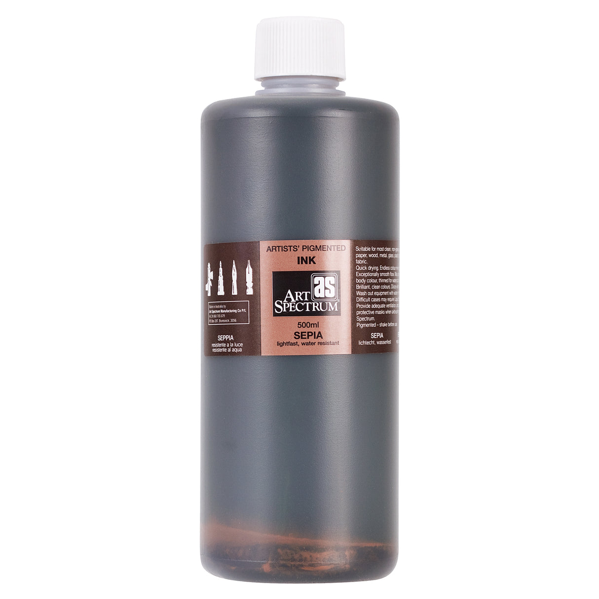 Art Spectrum Pigmented Ink Bottle 500mL - Zart
