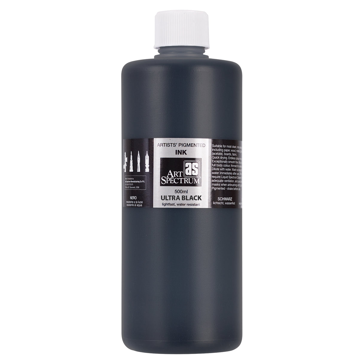 Art Spectrum Pigmented Ink Bottle 500mL - Zart