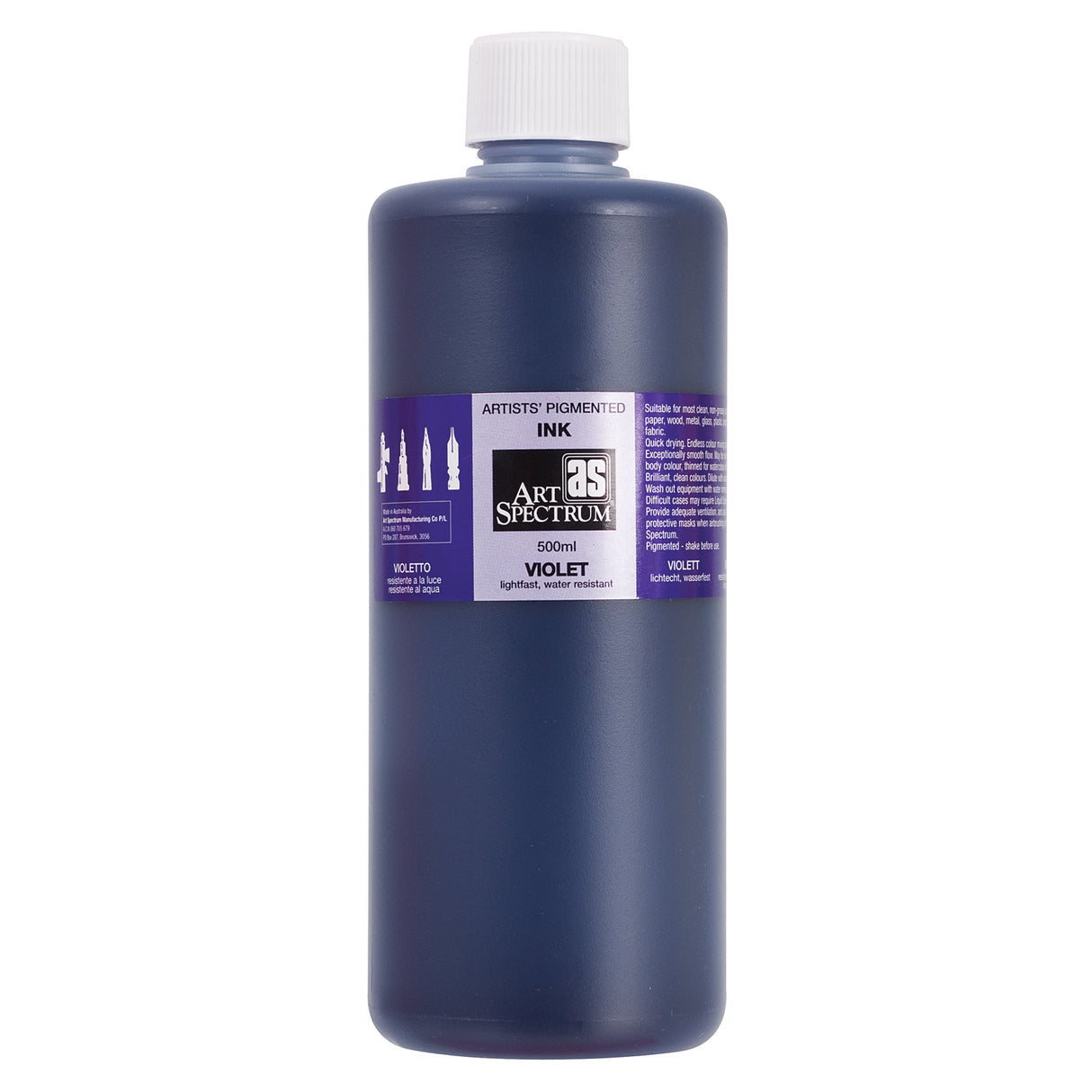 Art Spectrum Pigmented Ink Bottle 500mL - Zart