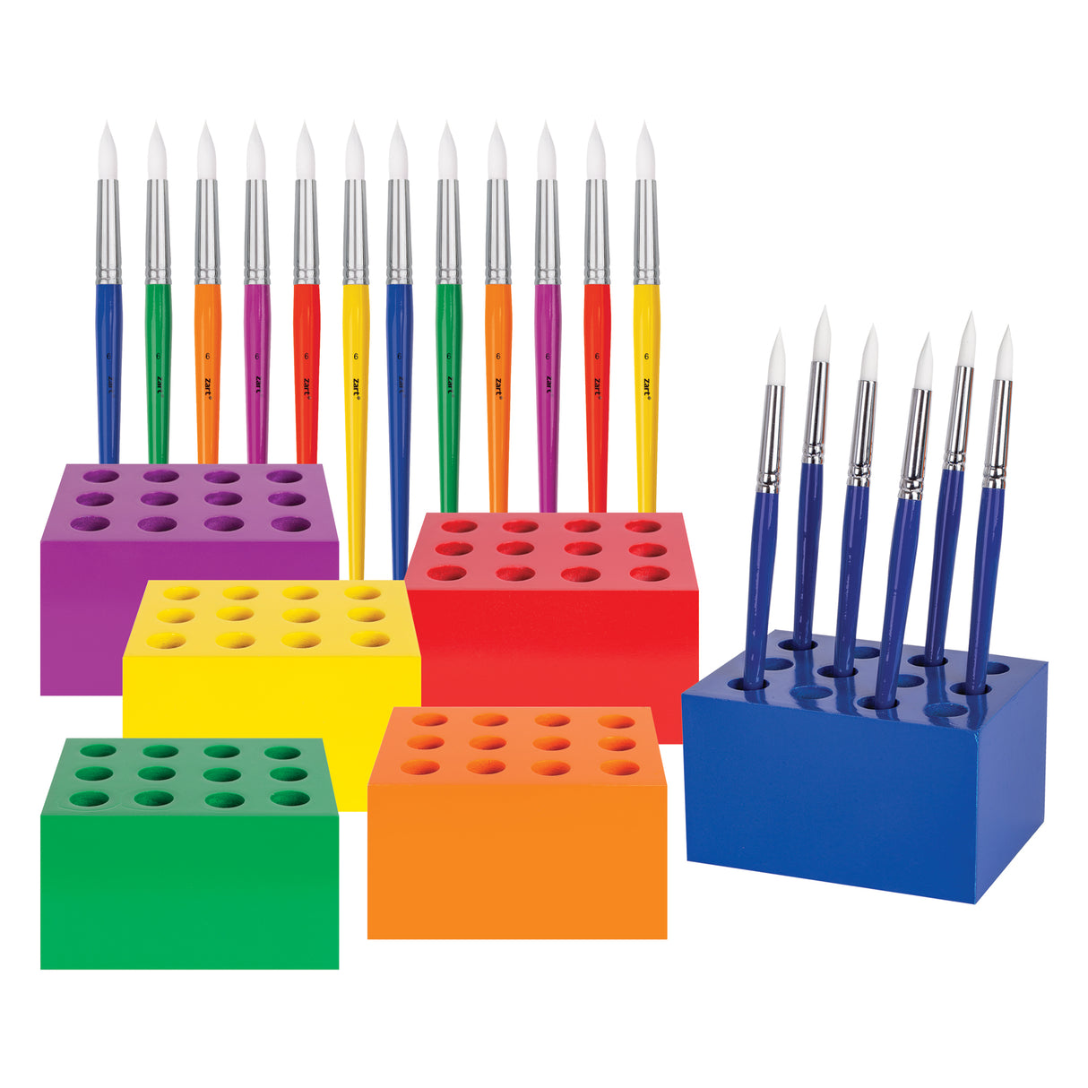 ColourSorts Classroom Brush and Block Set