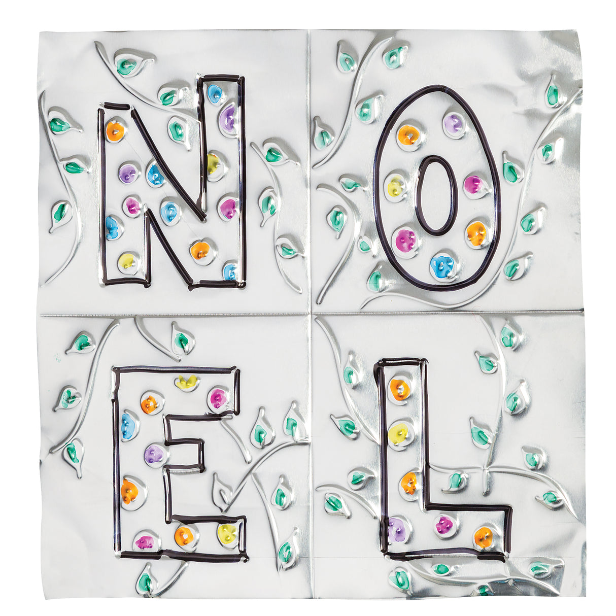 Aluminium Embossing Foil Silver Roll 53cm x 1m - Zart