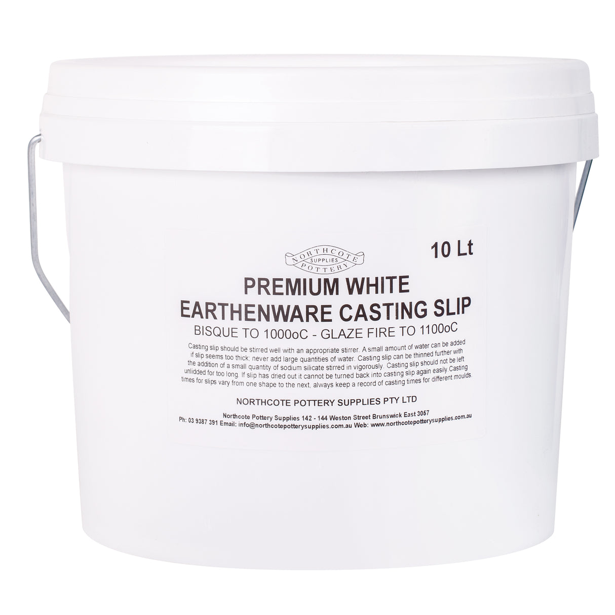 Northcote Earthenware Slip 10L