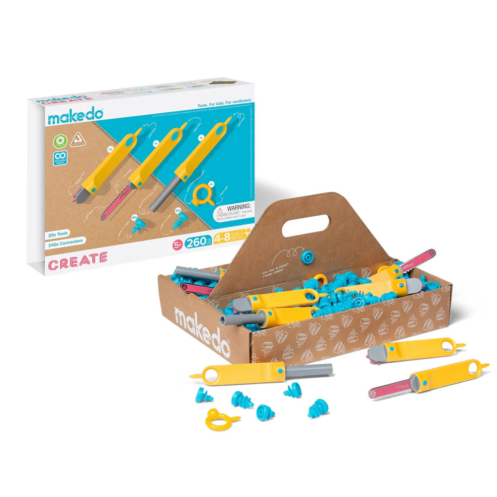 Makedo Create Kit 260 Pieces - Zart