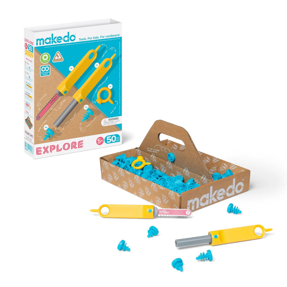Makedo Explore Kit 50 pieces - Zart
