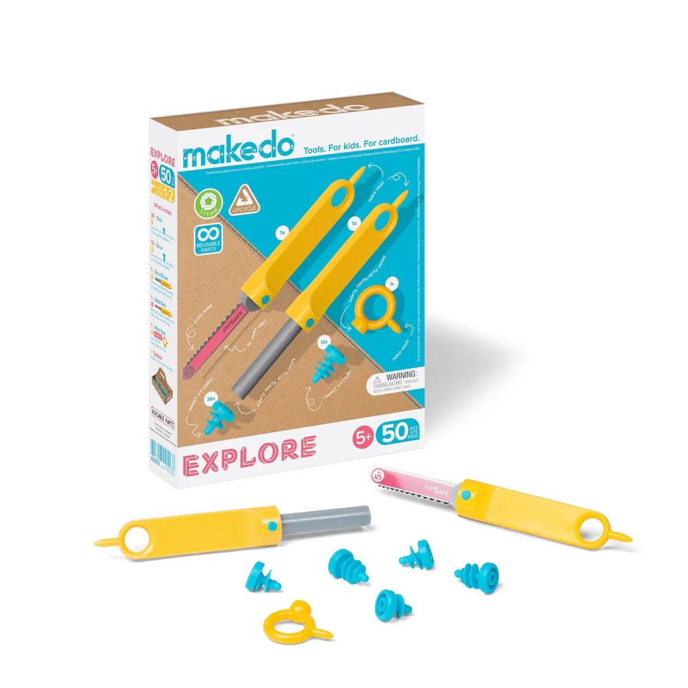 Makedo Explore Kit 50 pieces - Zart