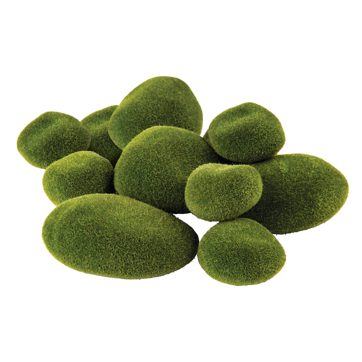 Mossy Stones Pack of 10