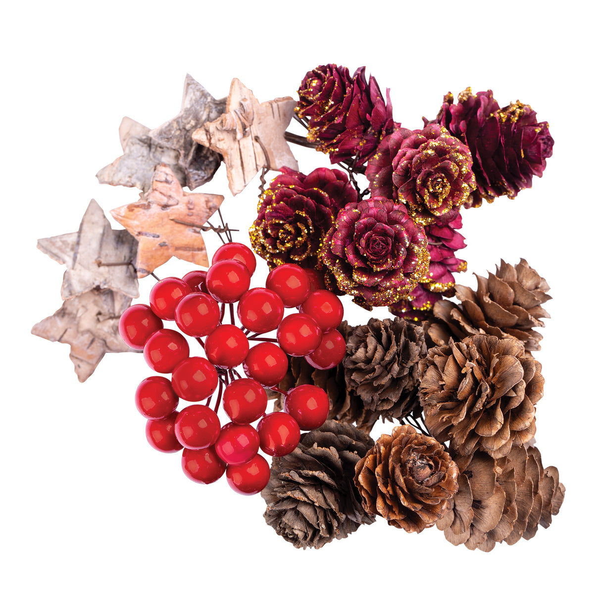 Wreath Decorations Assorted 44 Pieces - Zart