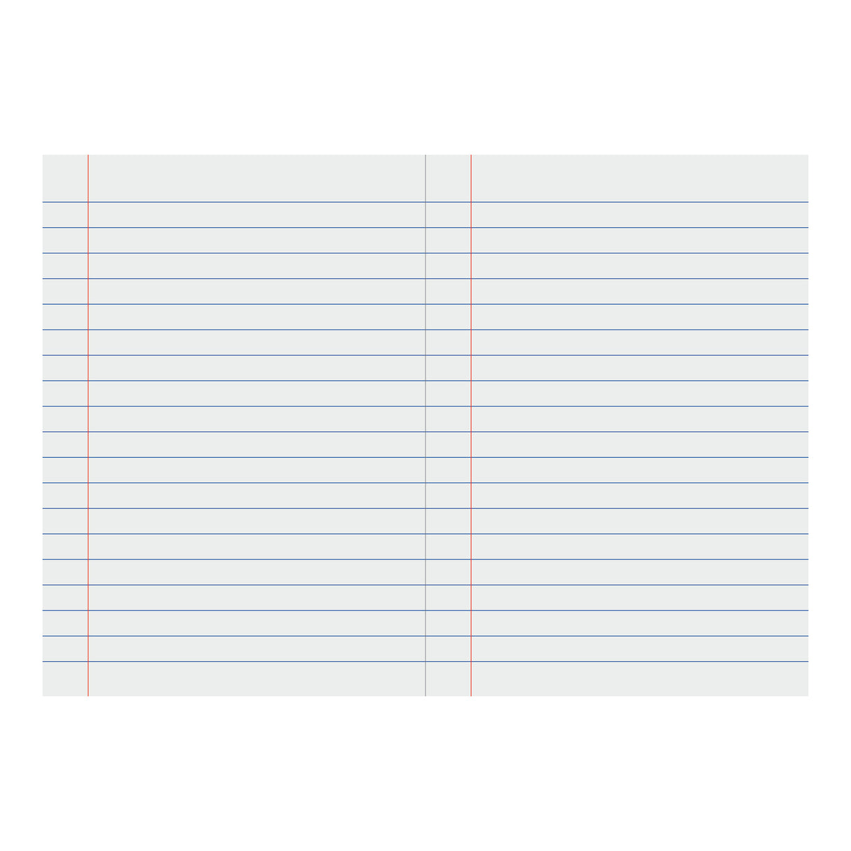 Writer Premium Exercise Book Ruled with Red Margin A4 48 pages - Zart