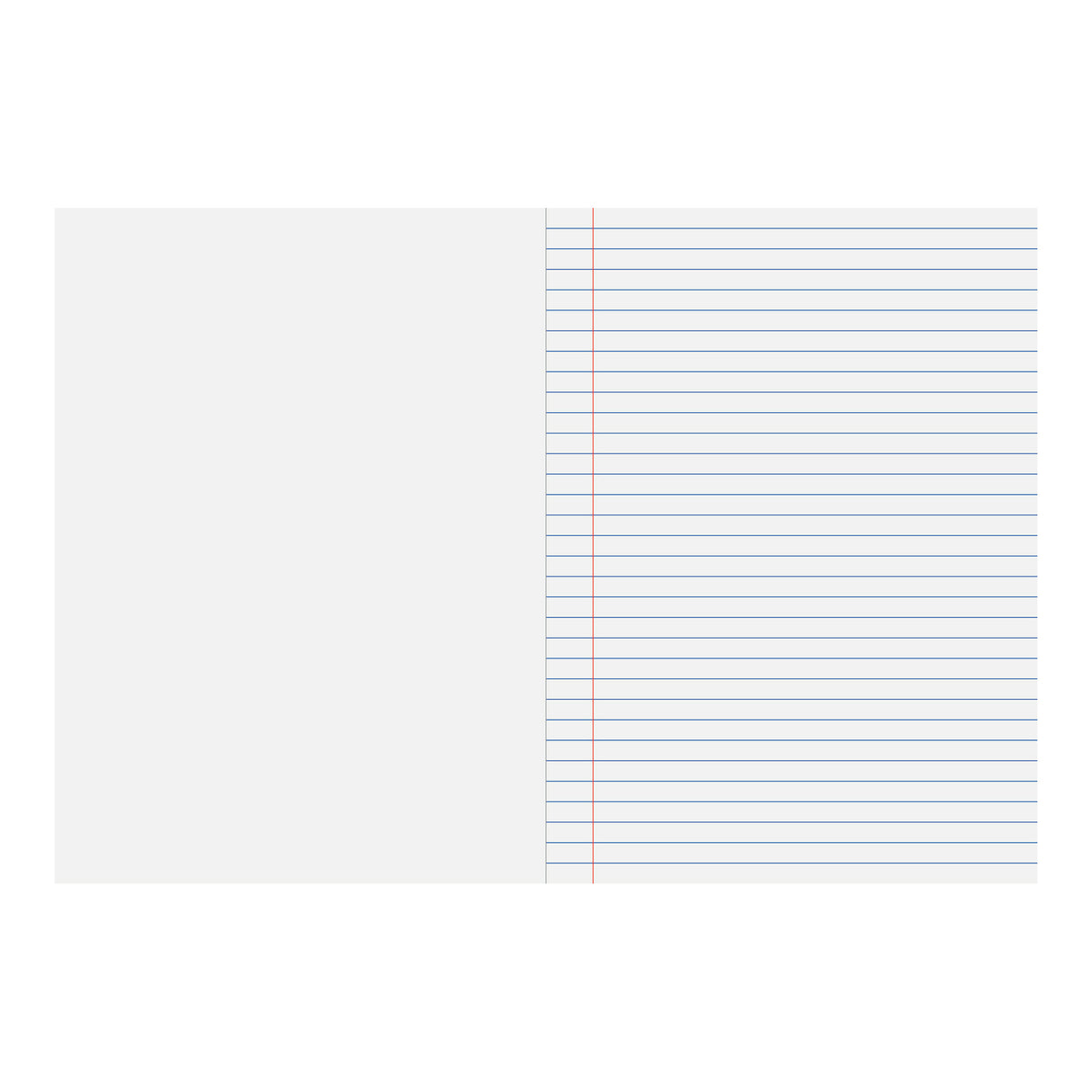 Writer Premium Playbook 330x240mm Plain and Ruled Pages - Zart