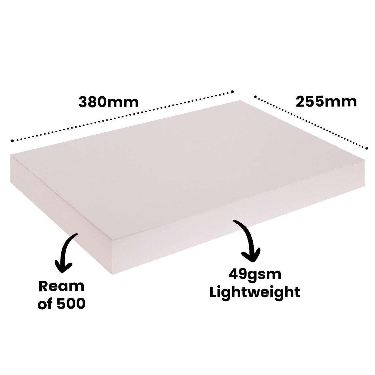 Newsprint Butcher Paper 49gsm - Zart