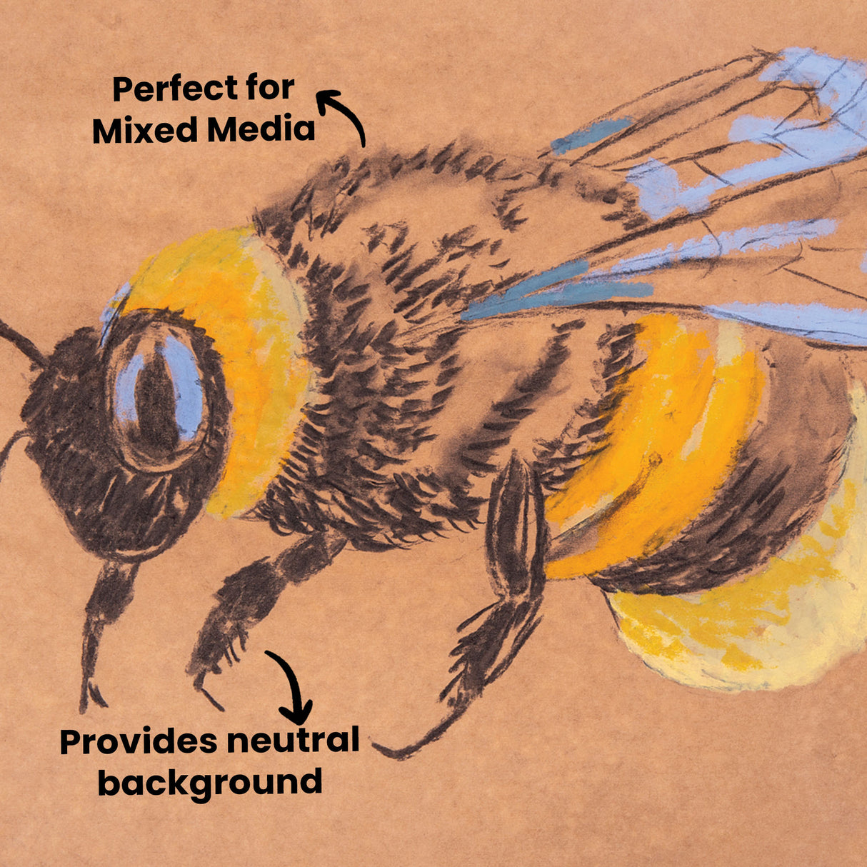 Brown Kraft Paper 65gsm Roll - Zart