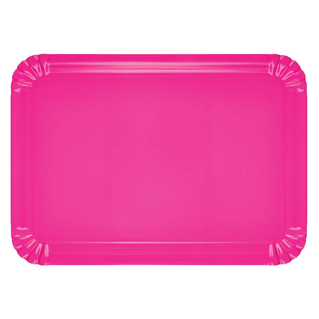 Zart Paper Plates Rectangle Colour Pack of 50 - Zart