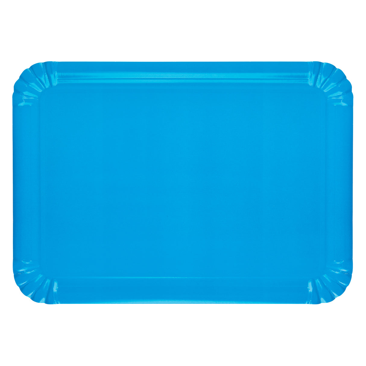 Zart Paper Plates Rectangle Colour Pack of 50 - Zart