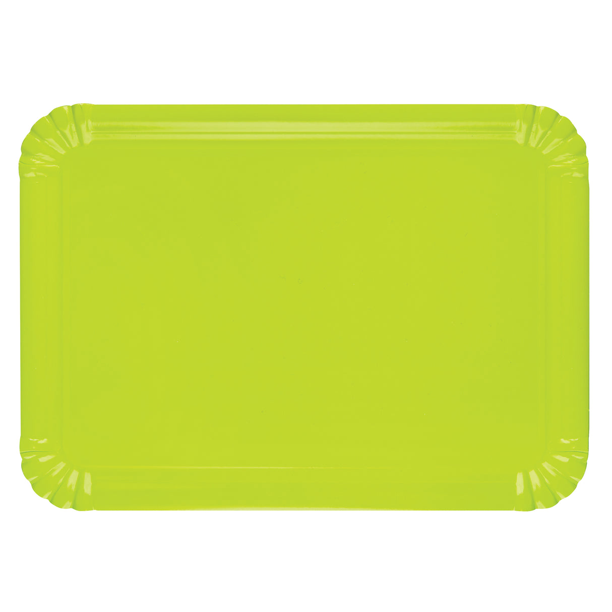 Zart Paper Plates Rectangle Colour Pack of 50 - Zart