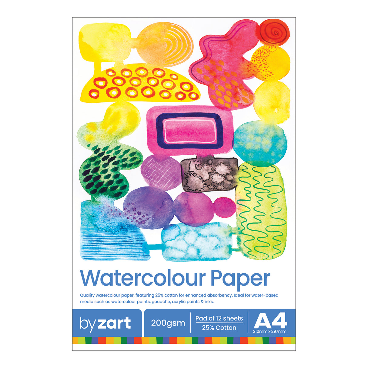 Zart Watercolour Pad 200gsm - Zart