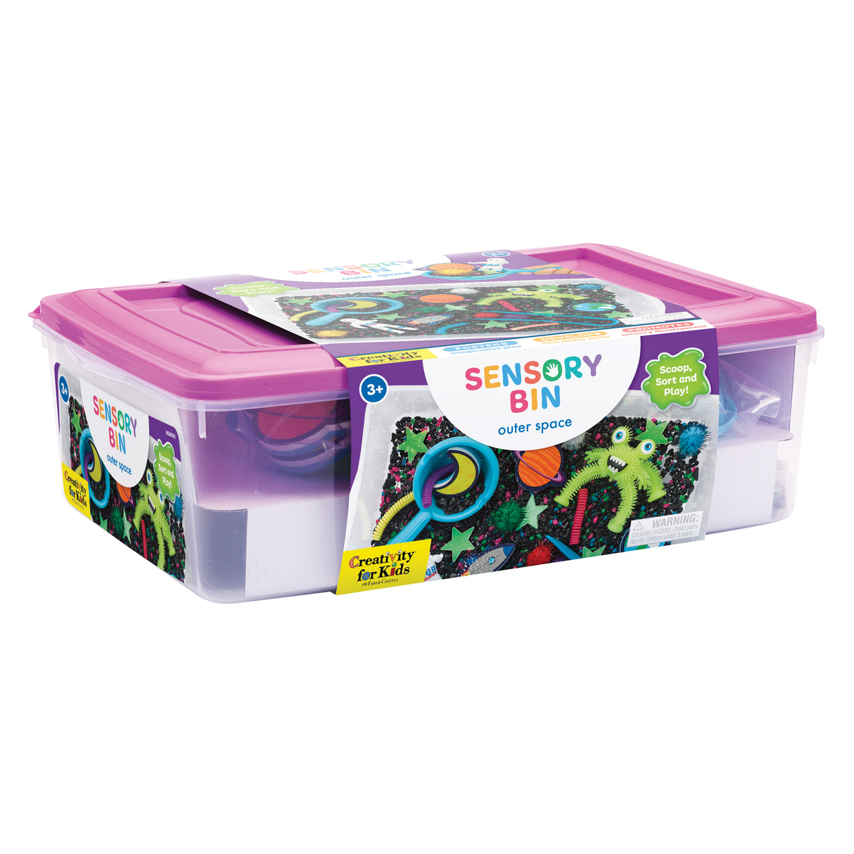 Creativity for Kids Sensory Bin - Outer Space - Zart