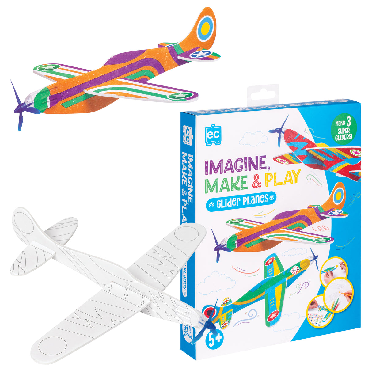Imagine, Make & Play Glider Planes - Zart