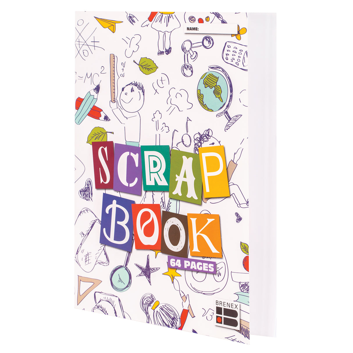 Scrap Book 240 x 335mm 64pp - Zart