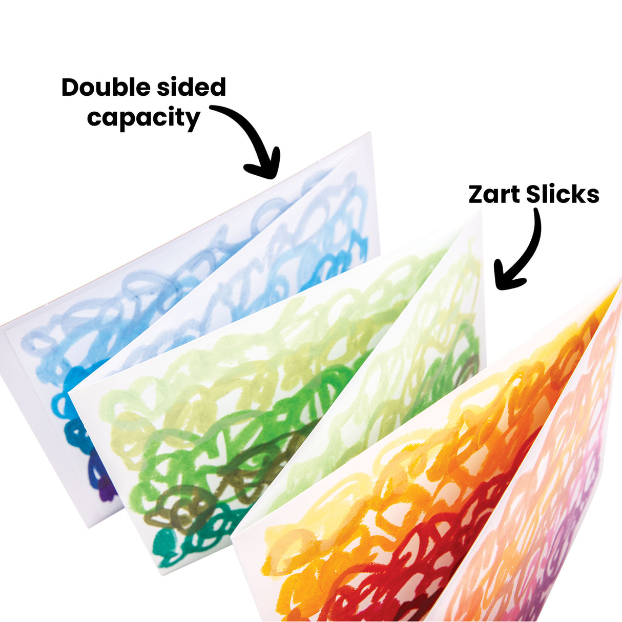 Fold-Out Journals Pack of 10 - Zart