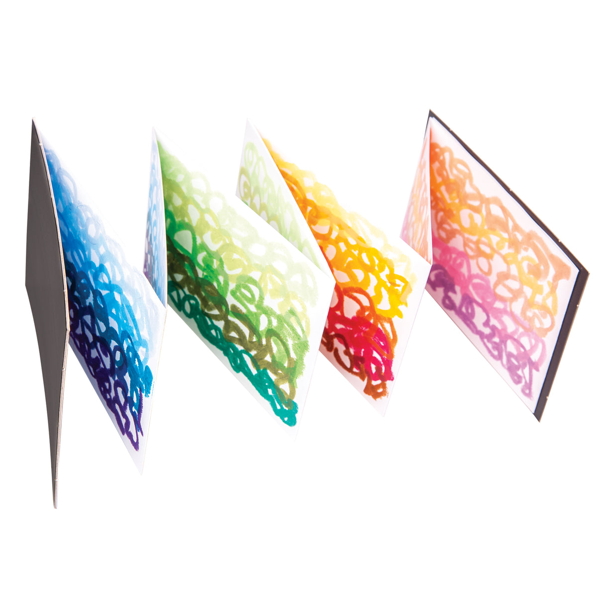 Fold-Out Journals Pack of 10 - Zart