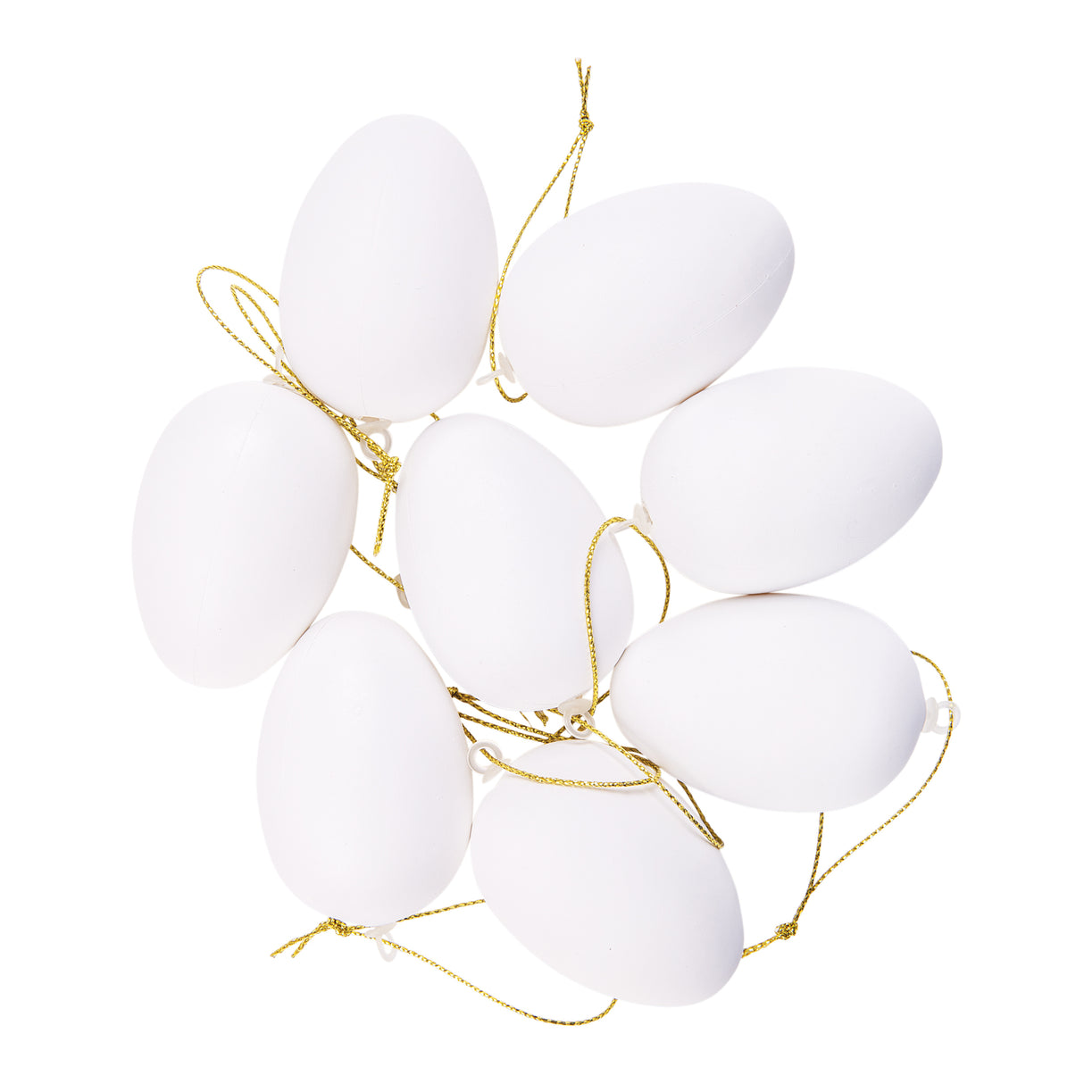 Hanging Easter Eggs 6cm Pack of 8 - Zart