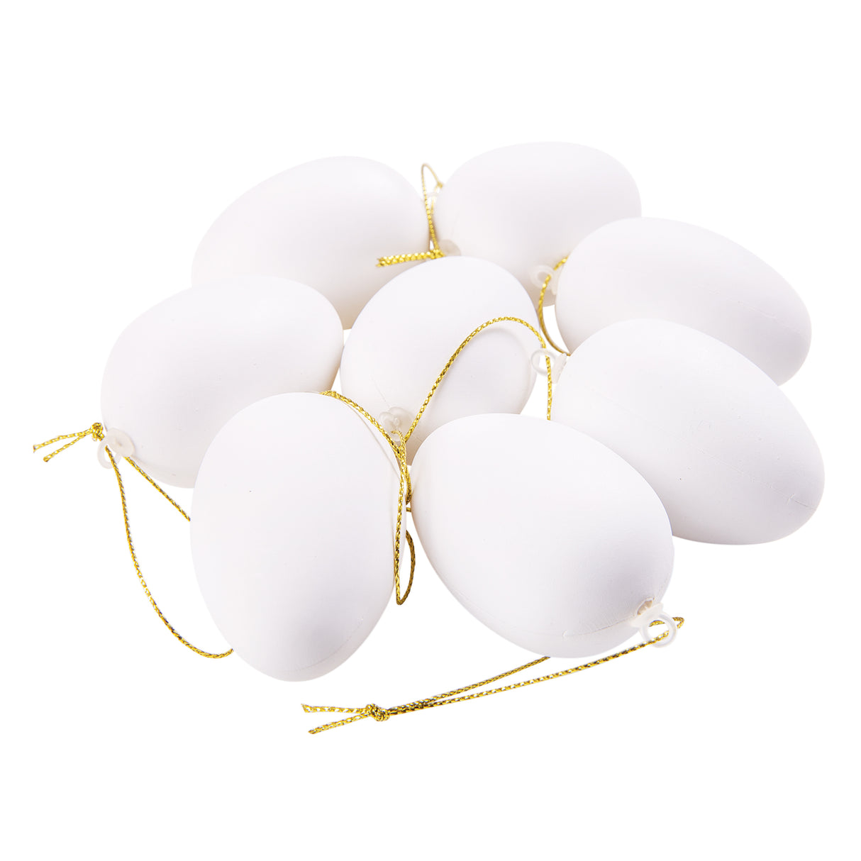 Hanging Easter Eggs 6cm Pack of 8 - Zart