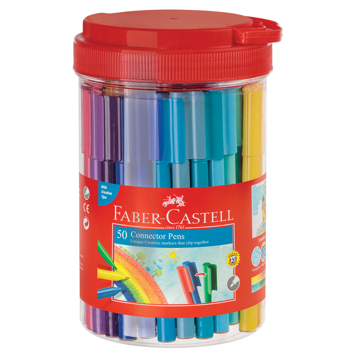 Faber-Castell Coloured Connector Pens Sets - Zart