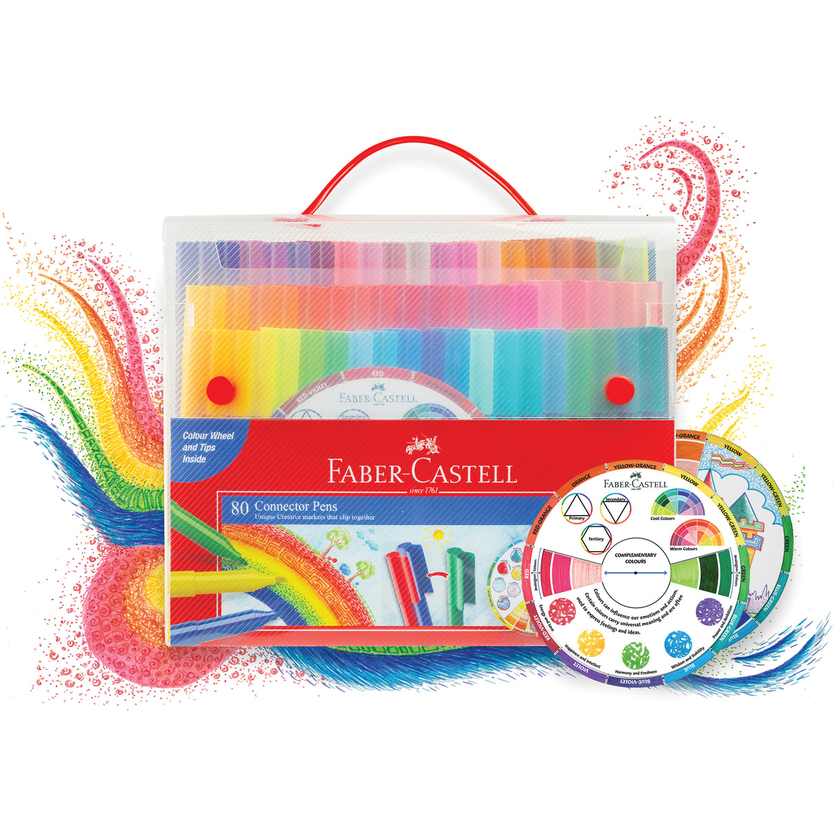 Faber-Castell Coloured Connector Pens Sets - Zart