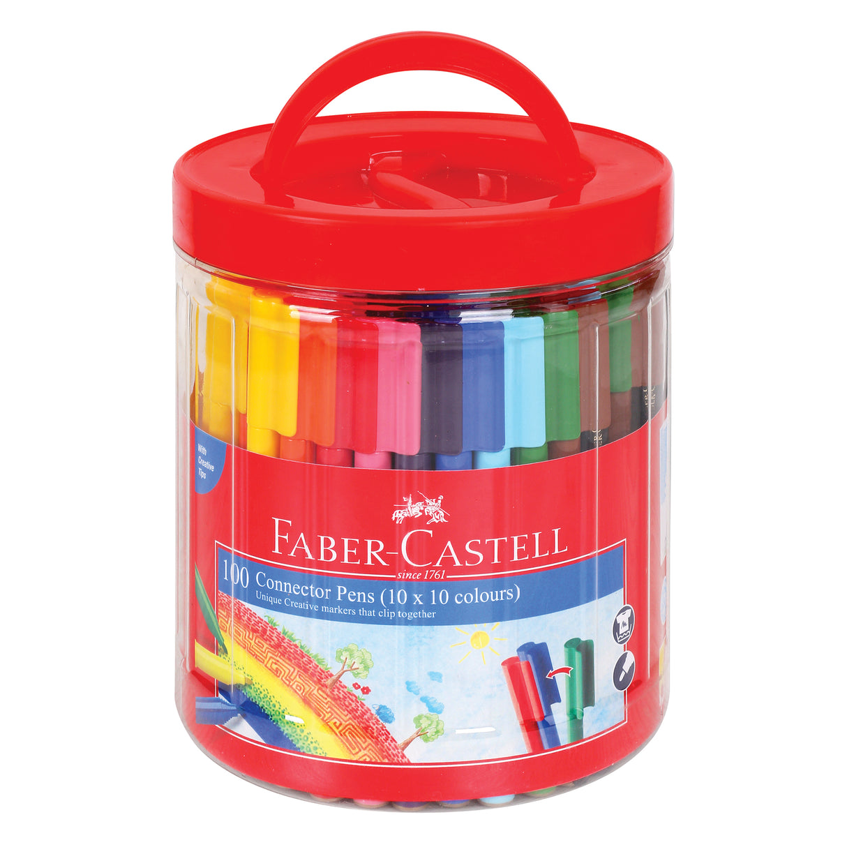 Faber-Castell Coloured Connector Pens Sets - Zart