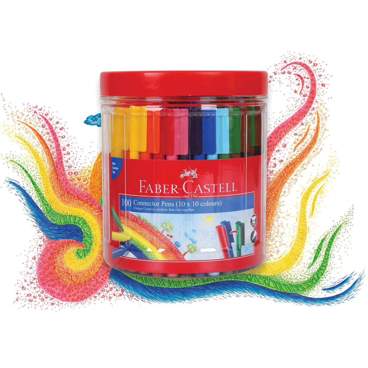 Faber-Castell Coloured Connector Pens Sets - Zart