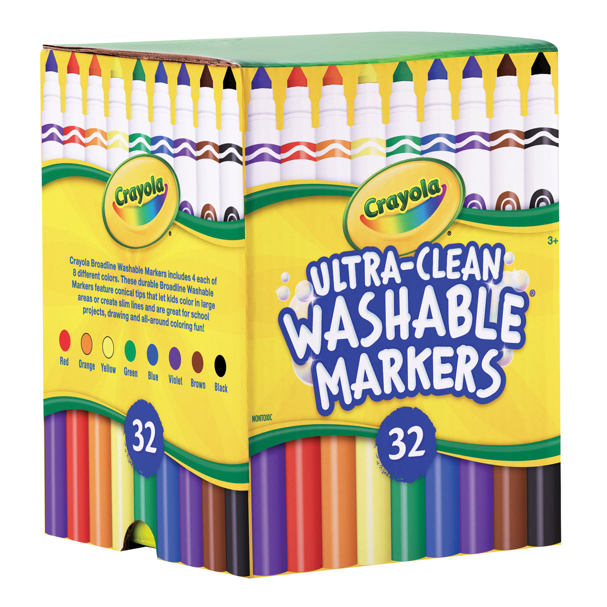 Crayola Classic Washable Markers Share Pack of 32 - Zart