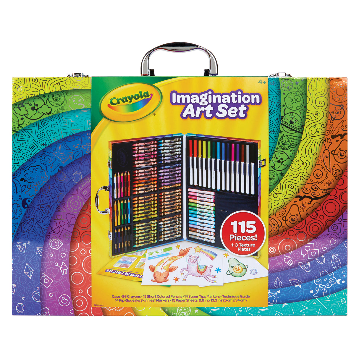 Crayola Imagination 115 Piece Art Case - Zart