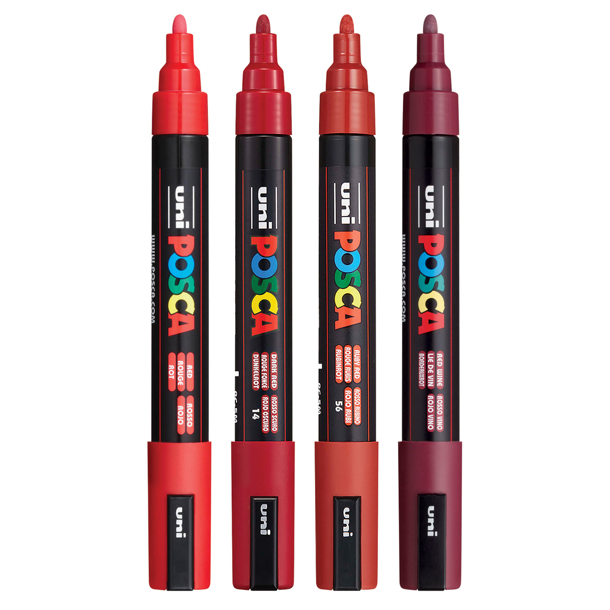 Posca Marker PC-5M Shades Colour Sets - Zart