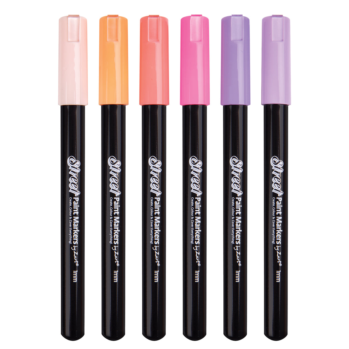 Street Paint Marker by Zart 1mm Pack of 24 - Zart