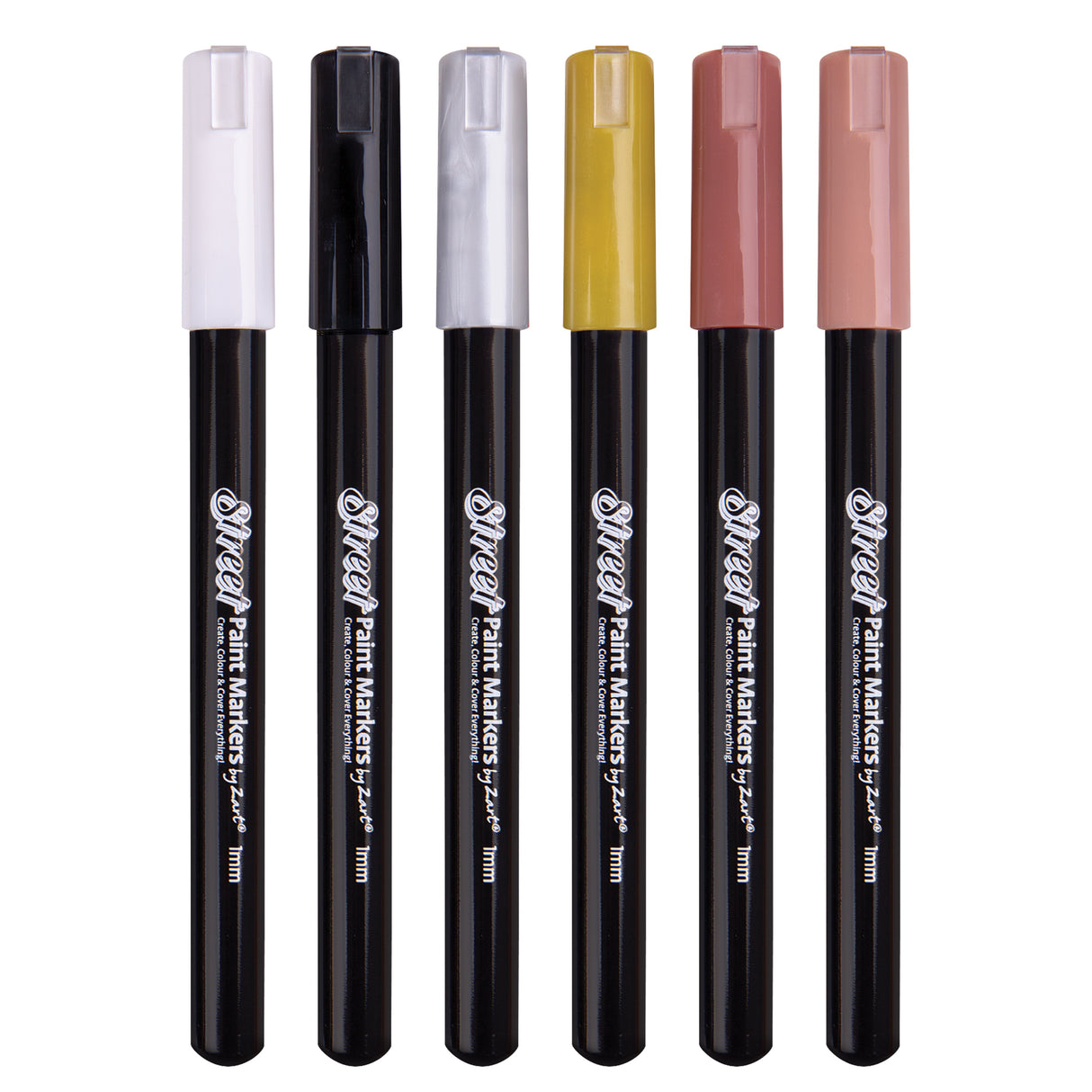 Street Paint Marker by Zart 1mm Pack of 24 - Zart