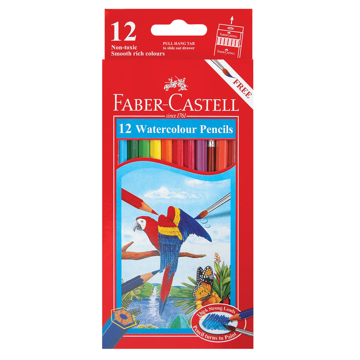 Faber-Castell Watercolour Coloured Pencils - Zart