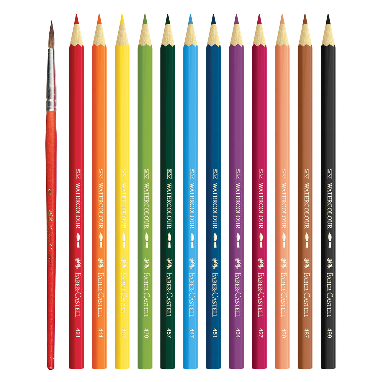 Faber-Castell Watercolour Coloured Pencils - Zart