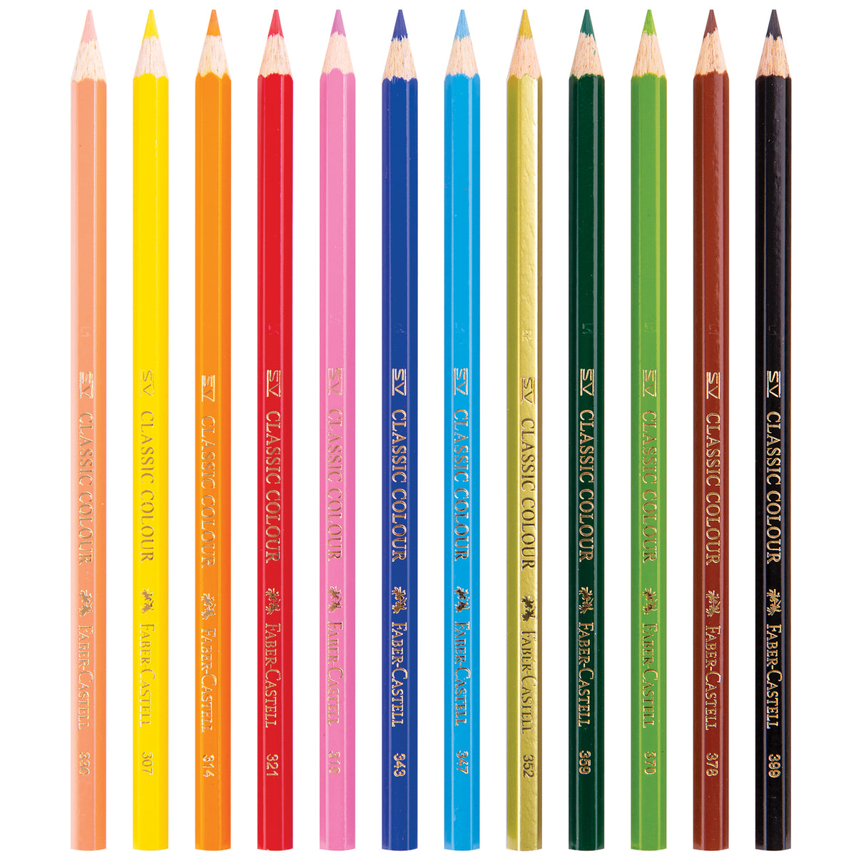 Faber-Castell Classic Colour Pencils - Zart