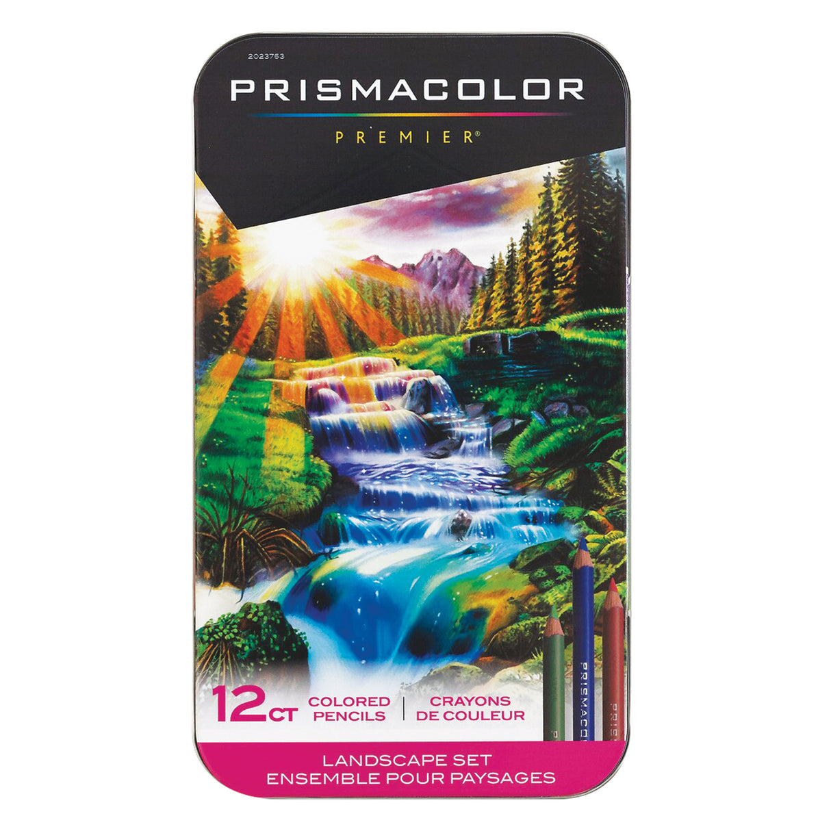 Prismacolor Premier Colour Pencils Tin of 12s Landscape