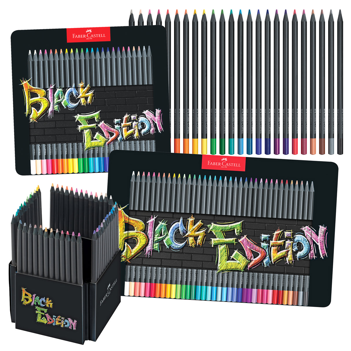 Faber-Castell Black Edition Colour Pencils - Zart