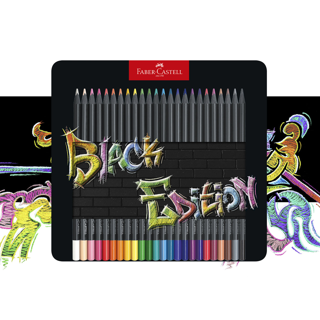Faber-Castell Black Edition Colour Pencils - Zart